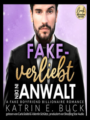 cover image of Fake-verliebt in den Anwalt